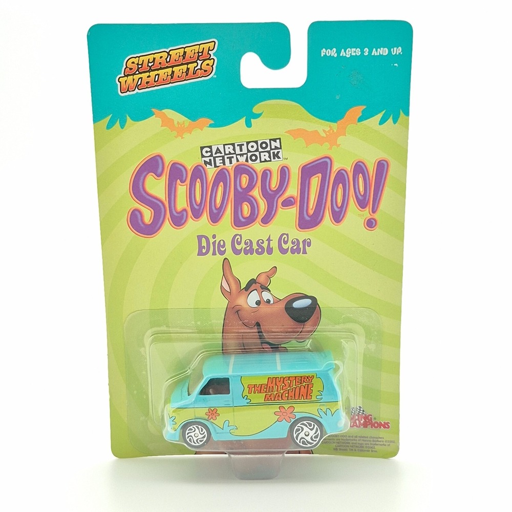 Racing Champions Street Wheels Scooby Doo Mystery Machine '75 Chevy Van Die Cast